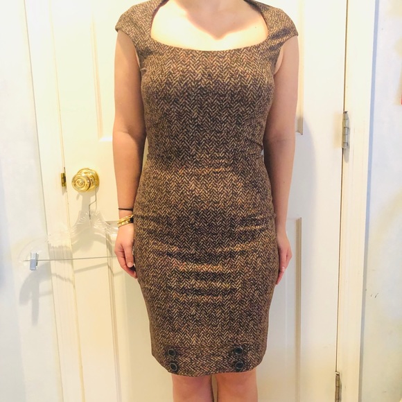 Zac Posen Cap Sleeve Dress - Picture 2 of 7